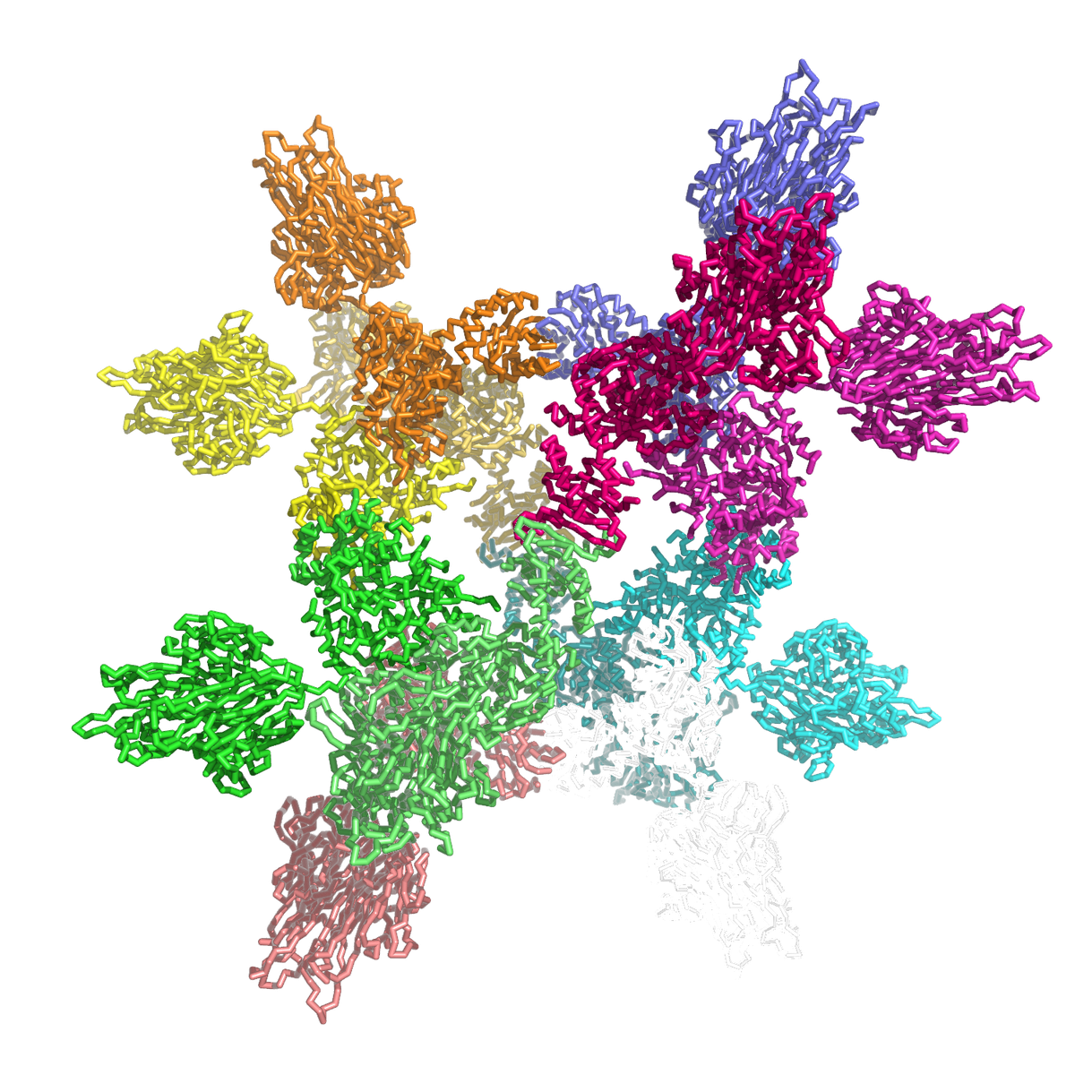 Abstract biotech background
